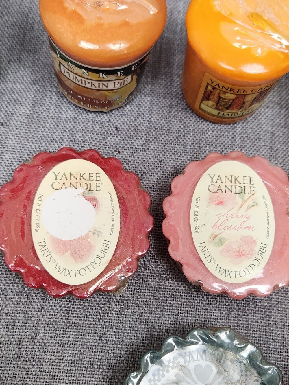 Yankee Candle Lot Of Votive Candles Tarts Various Scents Lot Of 13 - Picture 4 of 5